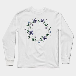 FLOWER WREATH 2 Long Sleeve T-Shirt